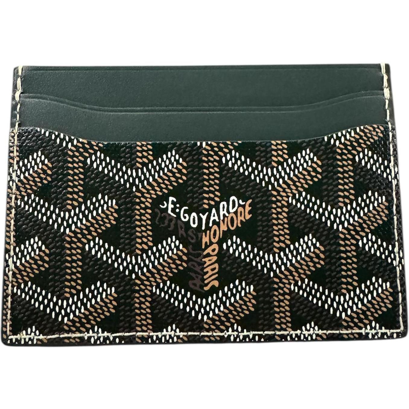 Goyard Saint Sulpice Card Wallet Khaki Rodeo Drive Exclusive GRD-081