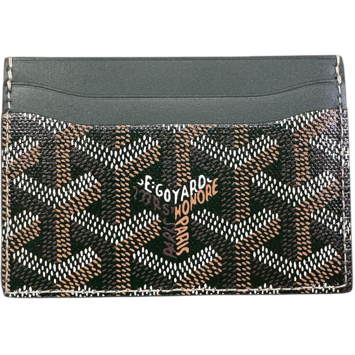 Goyard Saint Sulpice Card Wallet Khaki Saint-Honoré Exclusive GSH-019