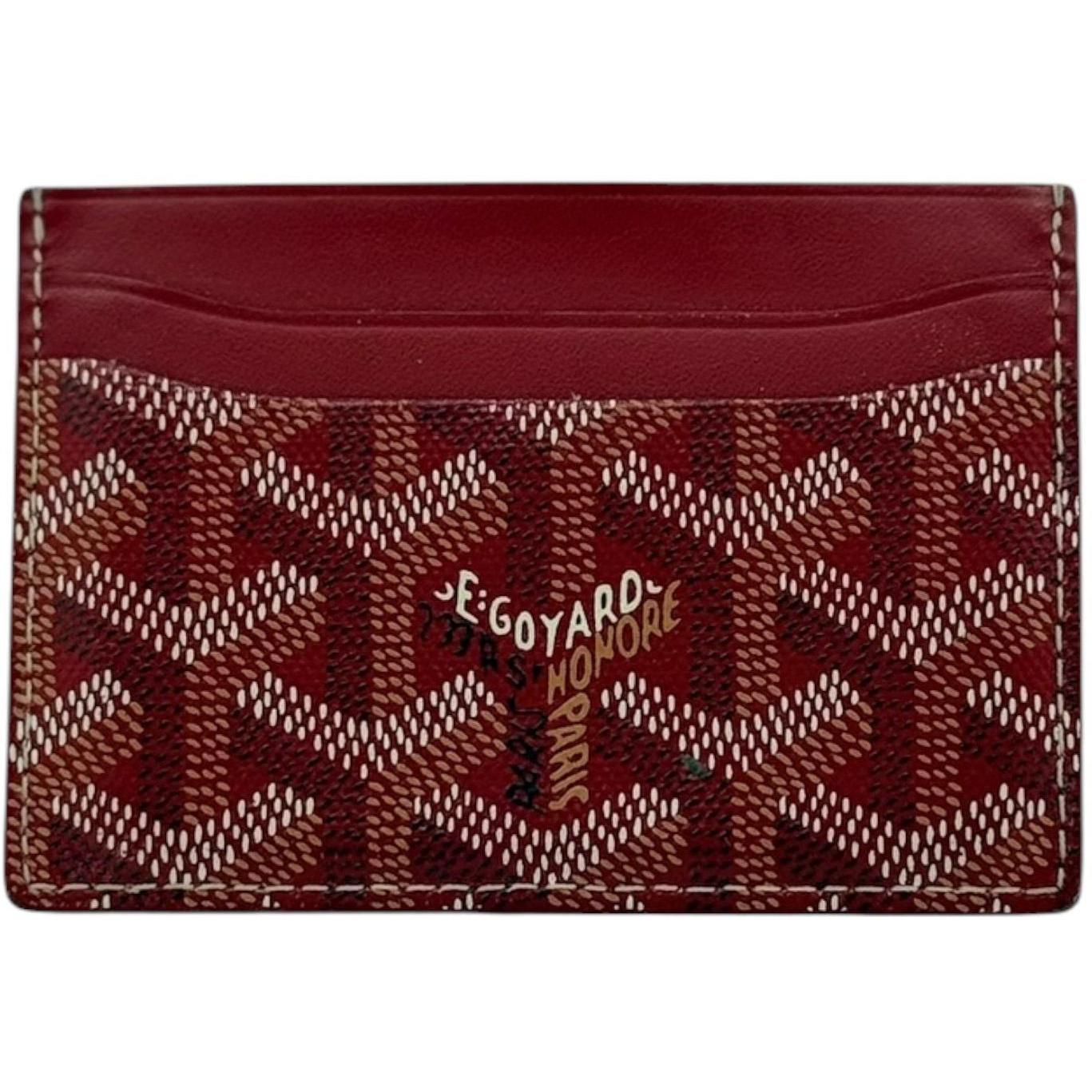 Goyard Saint Sulpice Red - Like New