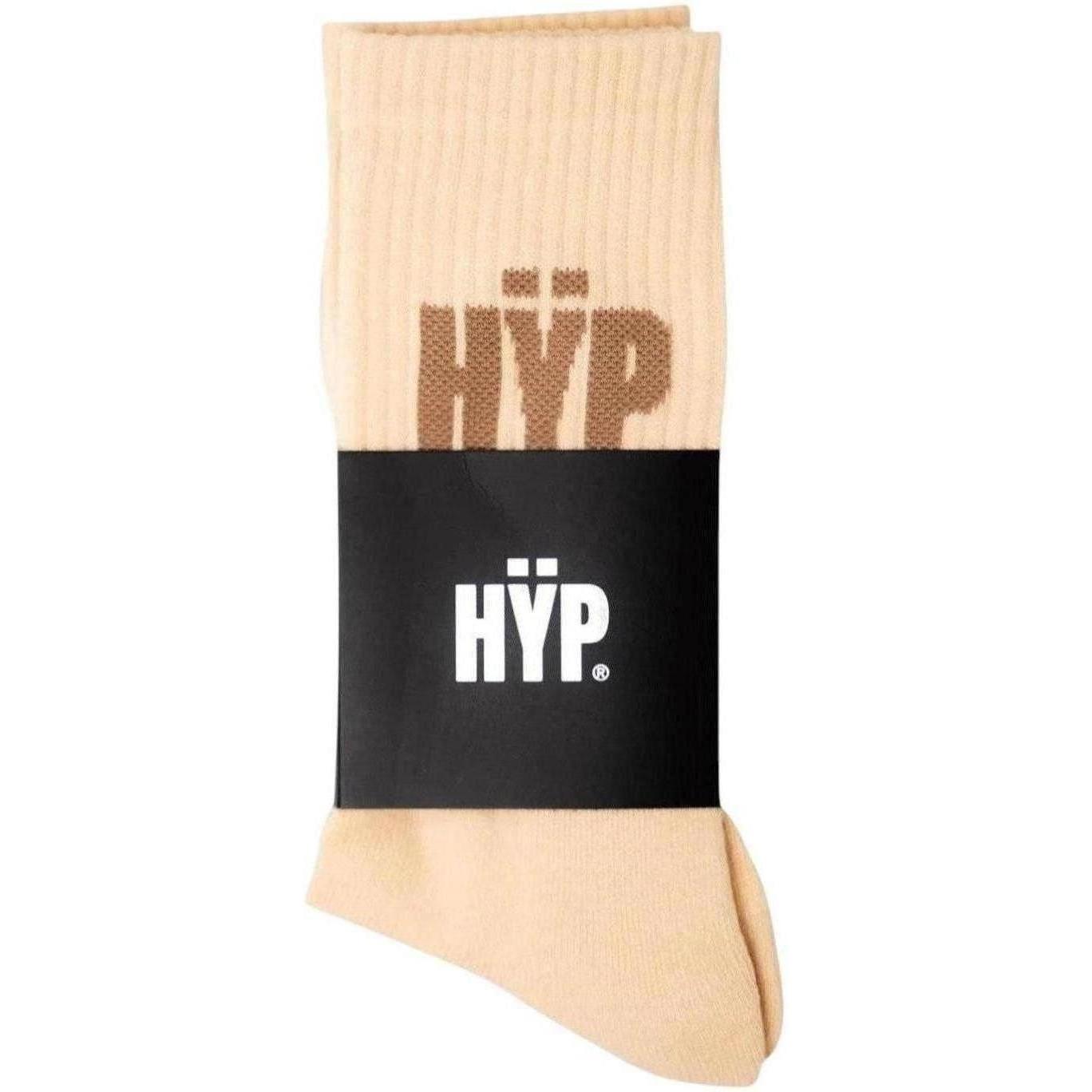 HŸP Beige Mocha Crew Socks