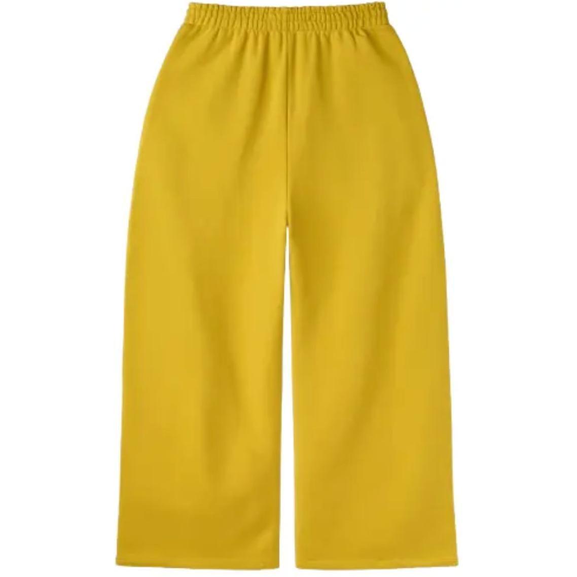 Happy Memories Don't Die HMDD Baggy Hurricane Yellow Sweatpants