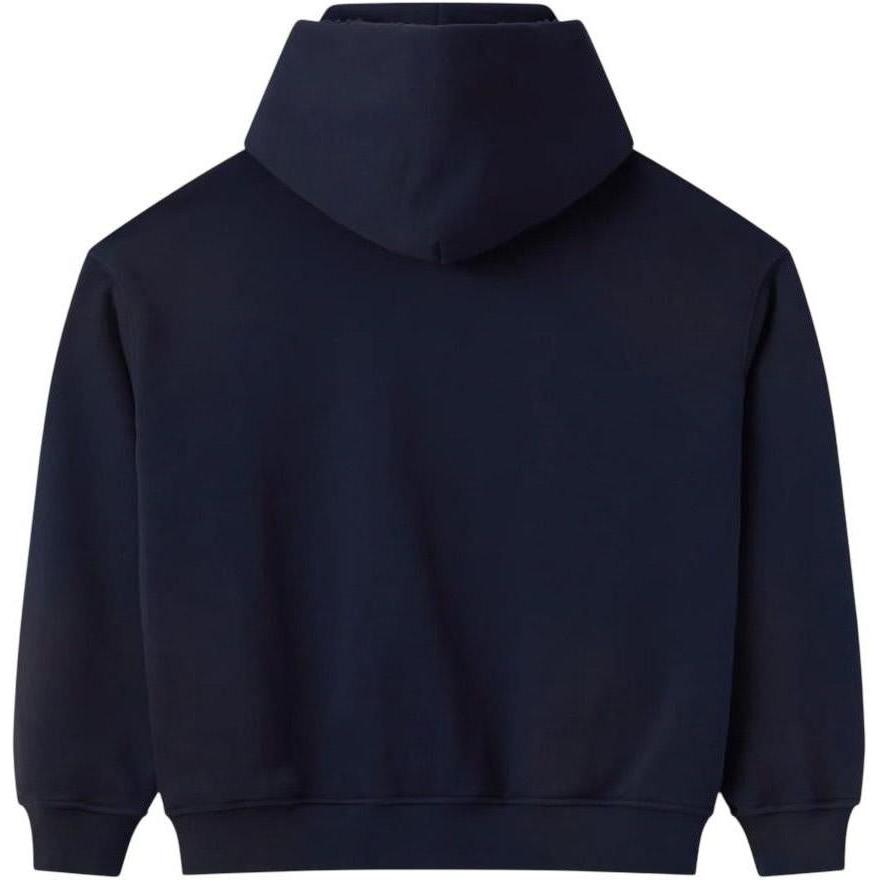 Happy Memories Don't Die HMDD Blank Zip Up Hoodie Navy