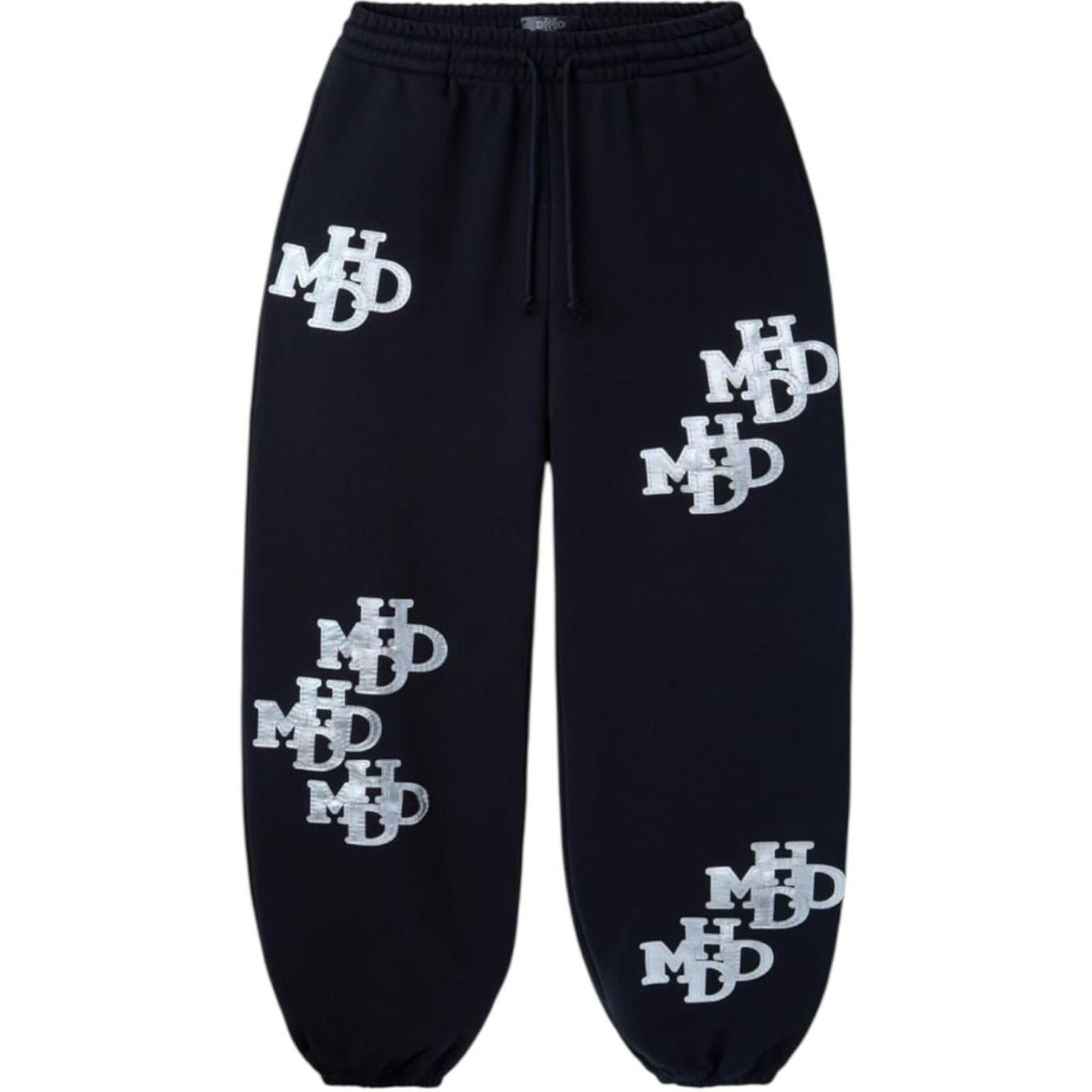 Happy Memories Don't Die HMDD Scrunch Patch Sweatpants Black