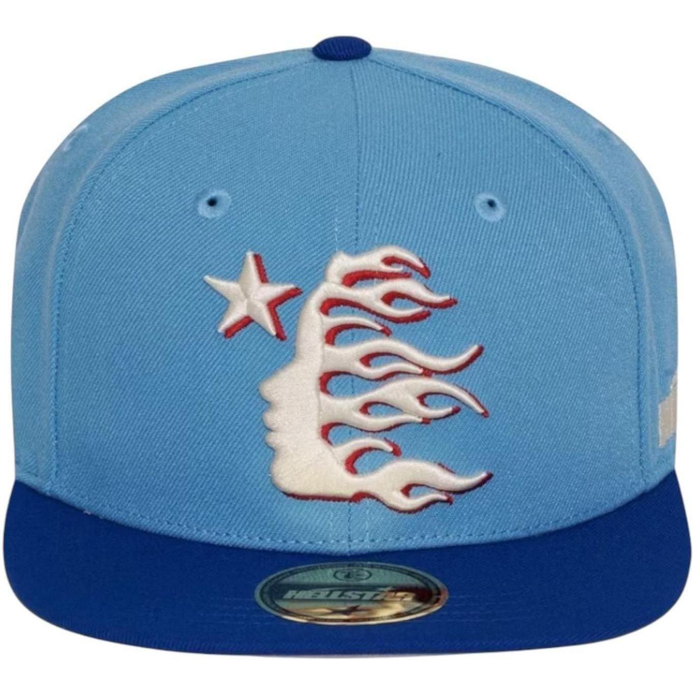 Hellstar Baseball Hat Fitted Baby Blue