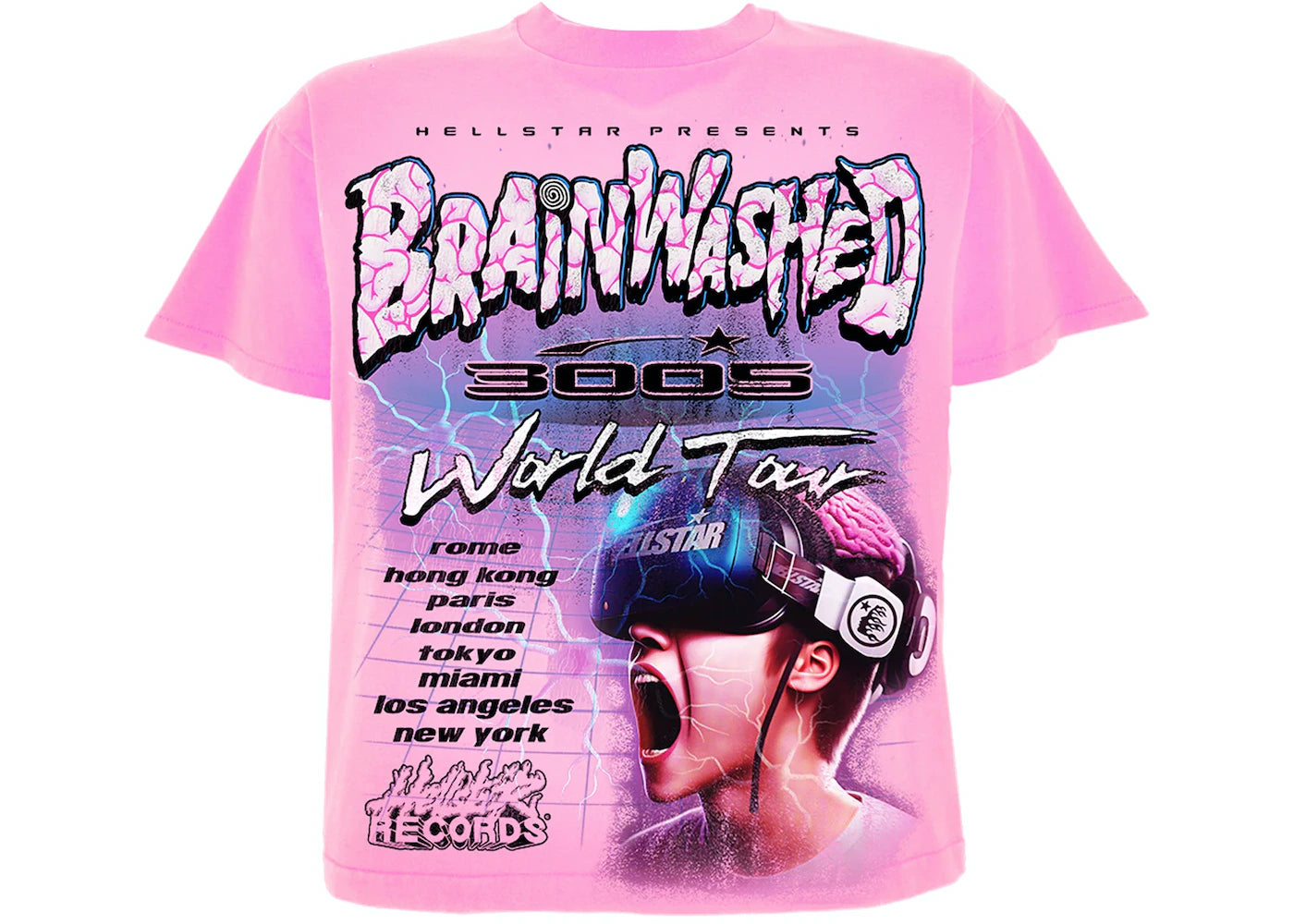 Hellstar Studios Capsule 10 Brainwashed World Tour T-Shirt