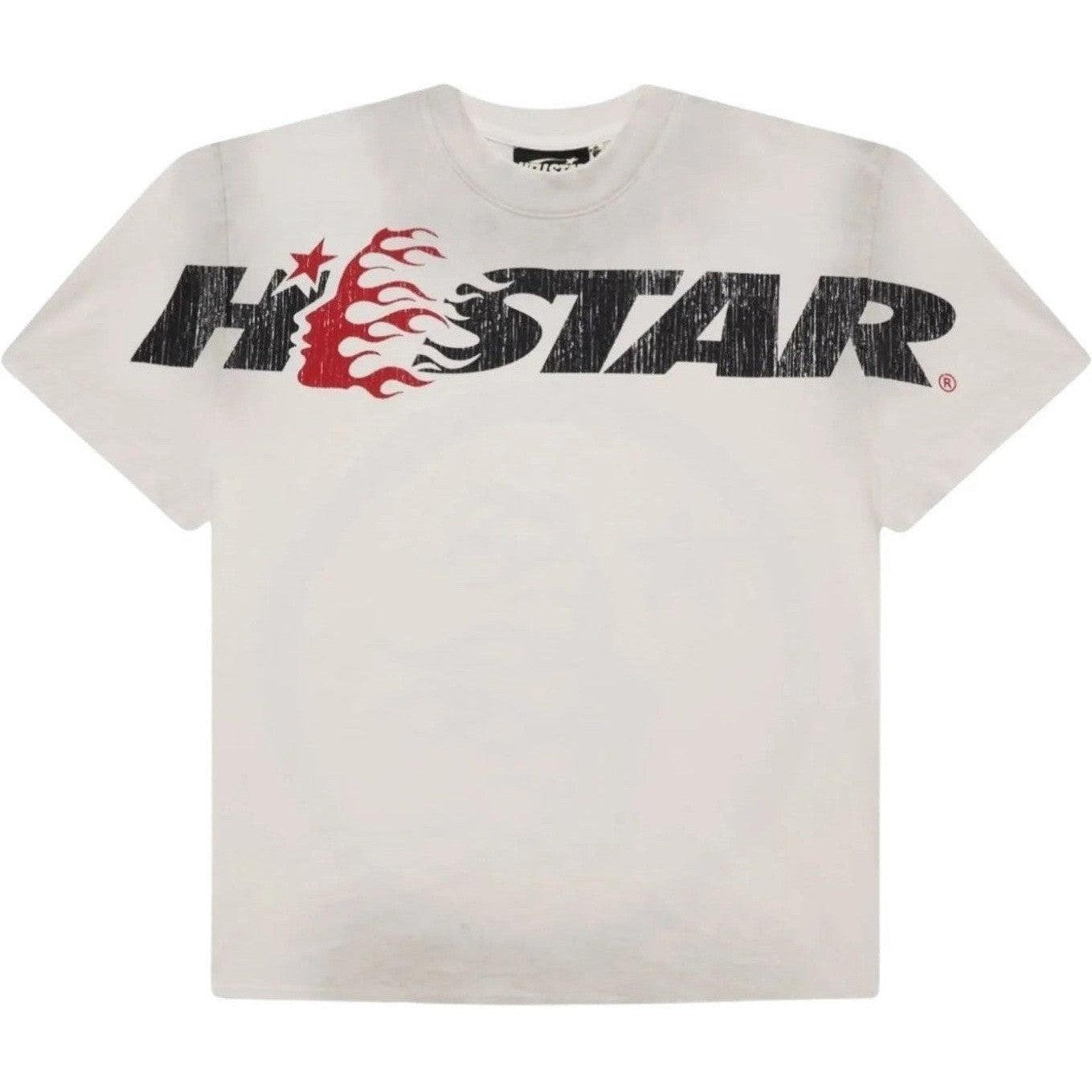 Hellstar Cartoon Logo Tee - White/Red