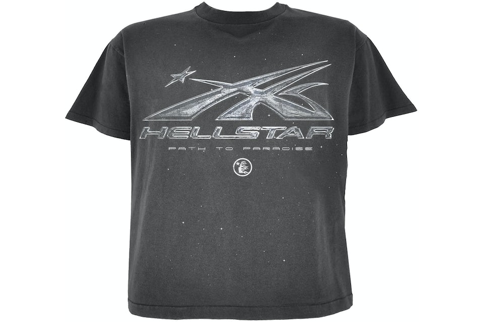 Hellstar Capsule 10 Chrome Logo T-Shirt Black