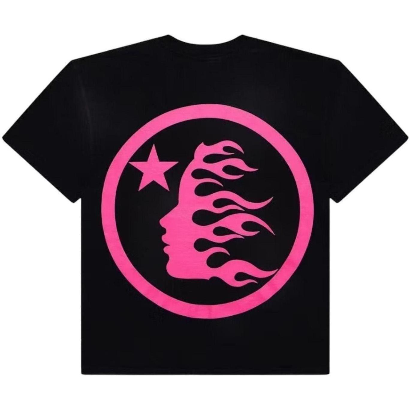 Hellstar Classic T-shirt (Gel Print) Black/Pink