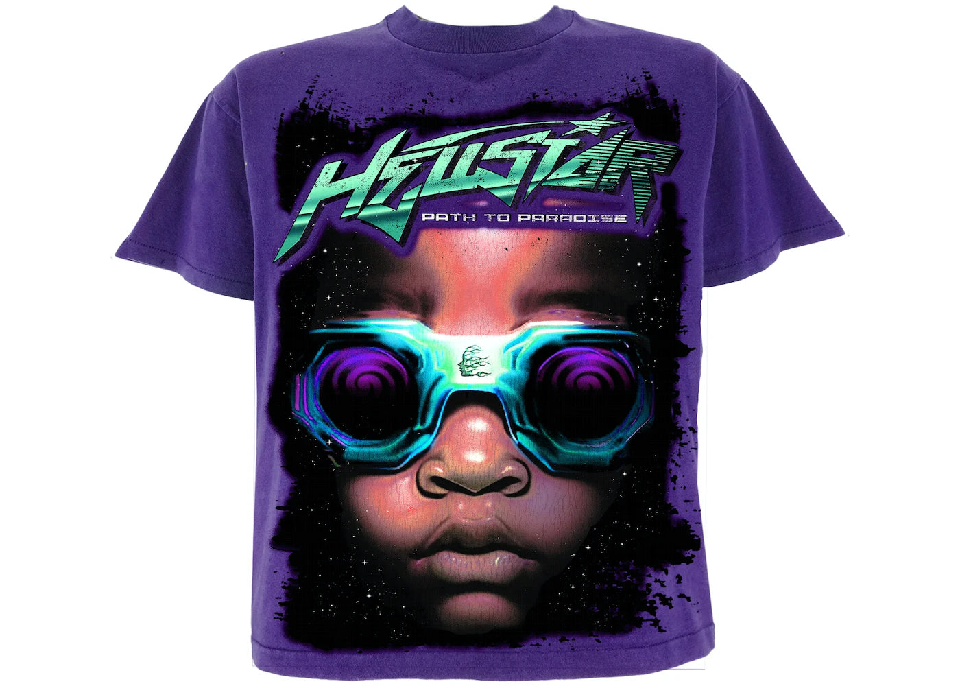 Hellstar Capsule 10 Goggles T-Shirt Purple
