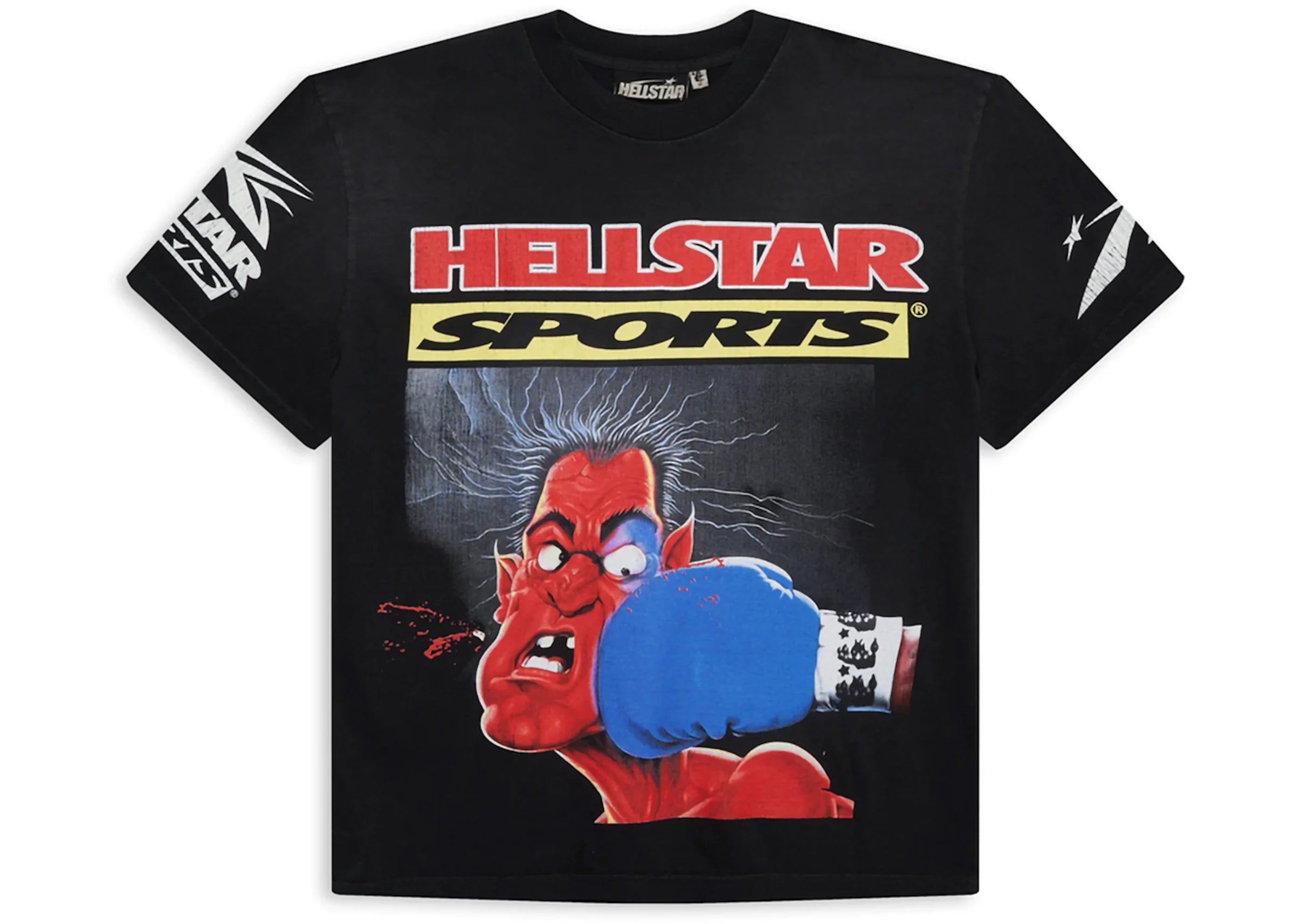特価販売Hellstar Studios Bigger Than Satan Short Tシャツ/カットソー(半袖/袖なし)