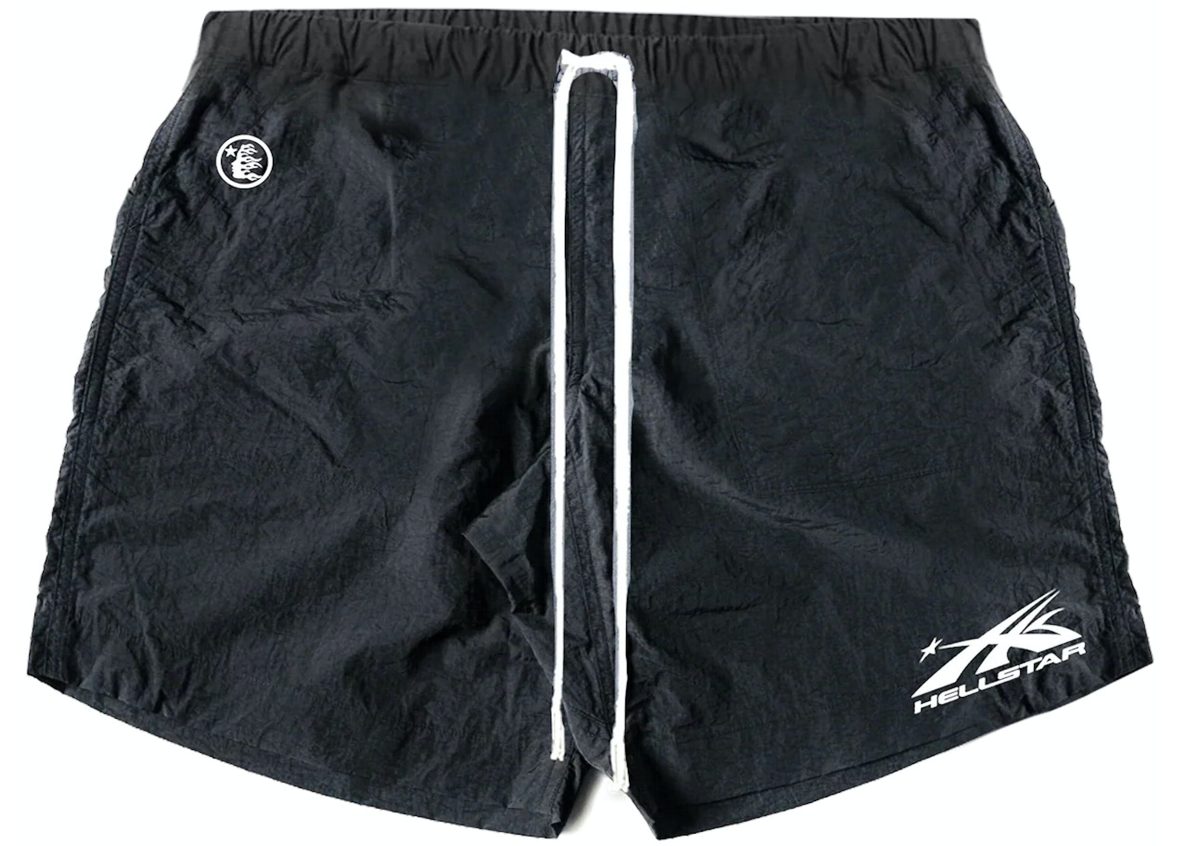 Hellstar Studios Capsule 10 Nylon Shorts Black