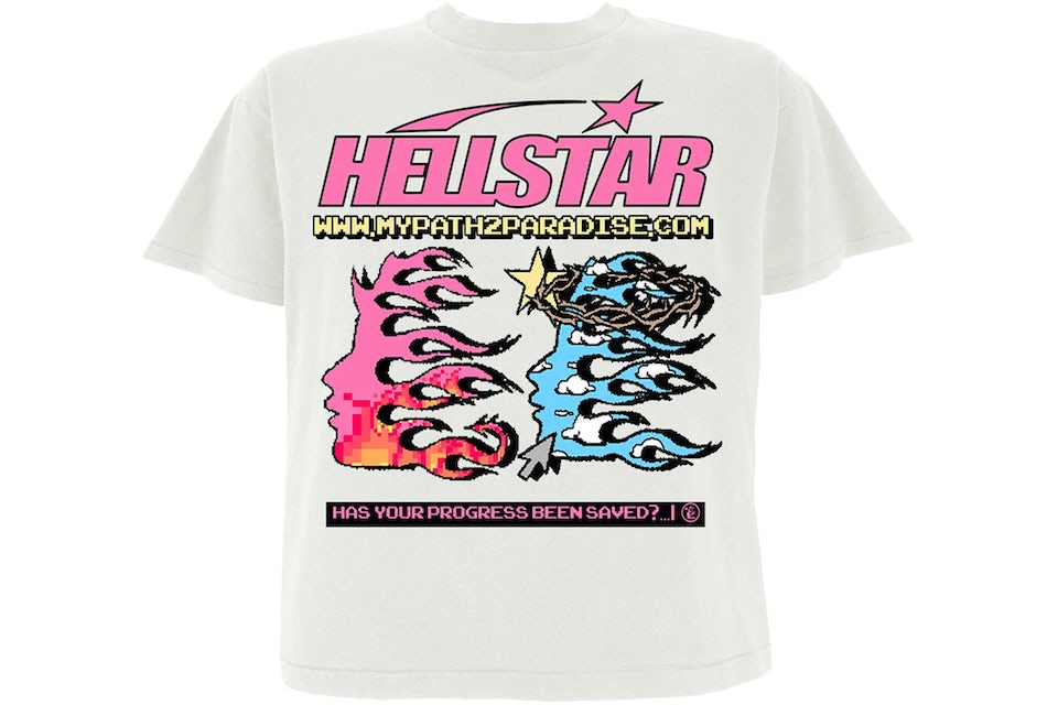 Hellstar Capsule 10 Pixel T-Shirt White
