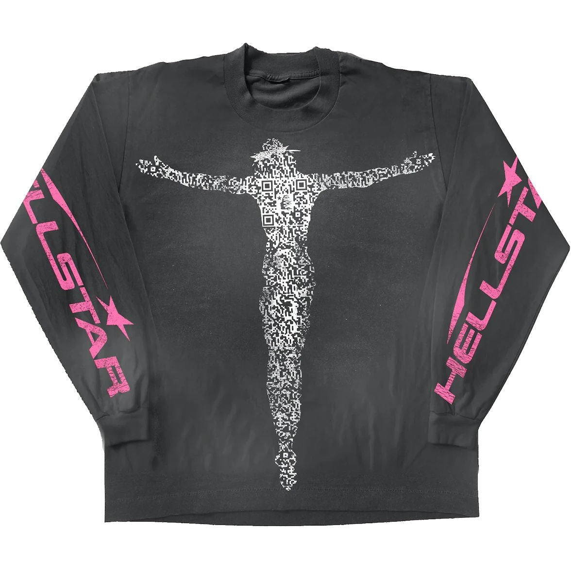 Hellstar Qr Christ L/S Tee Black