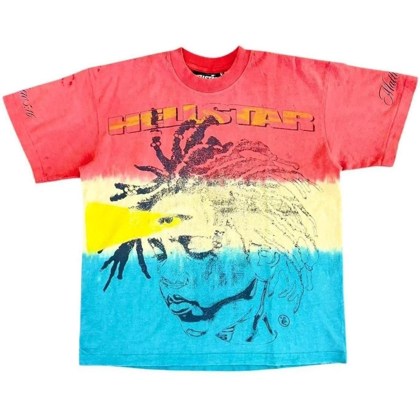 Hellstar Rasta T-Shirt Multicolor