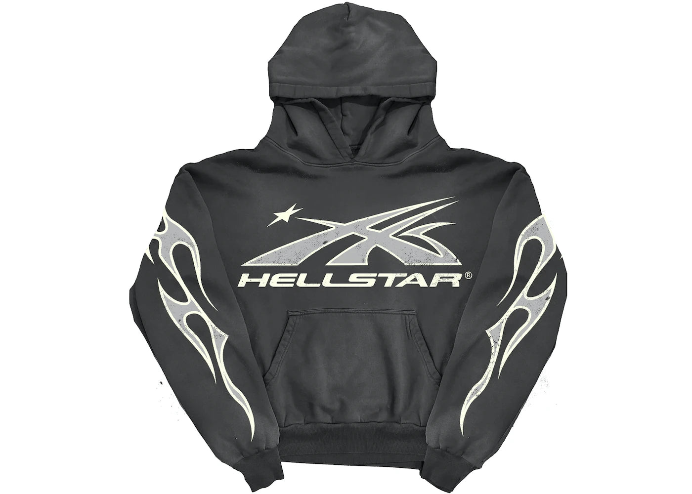 Hellstar Capsule 10 Sport Hoodie Washed Black