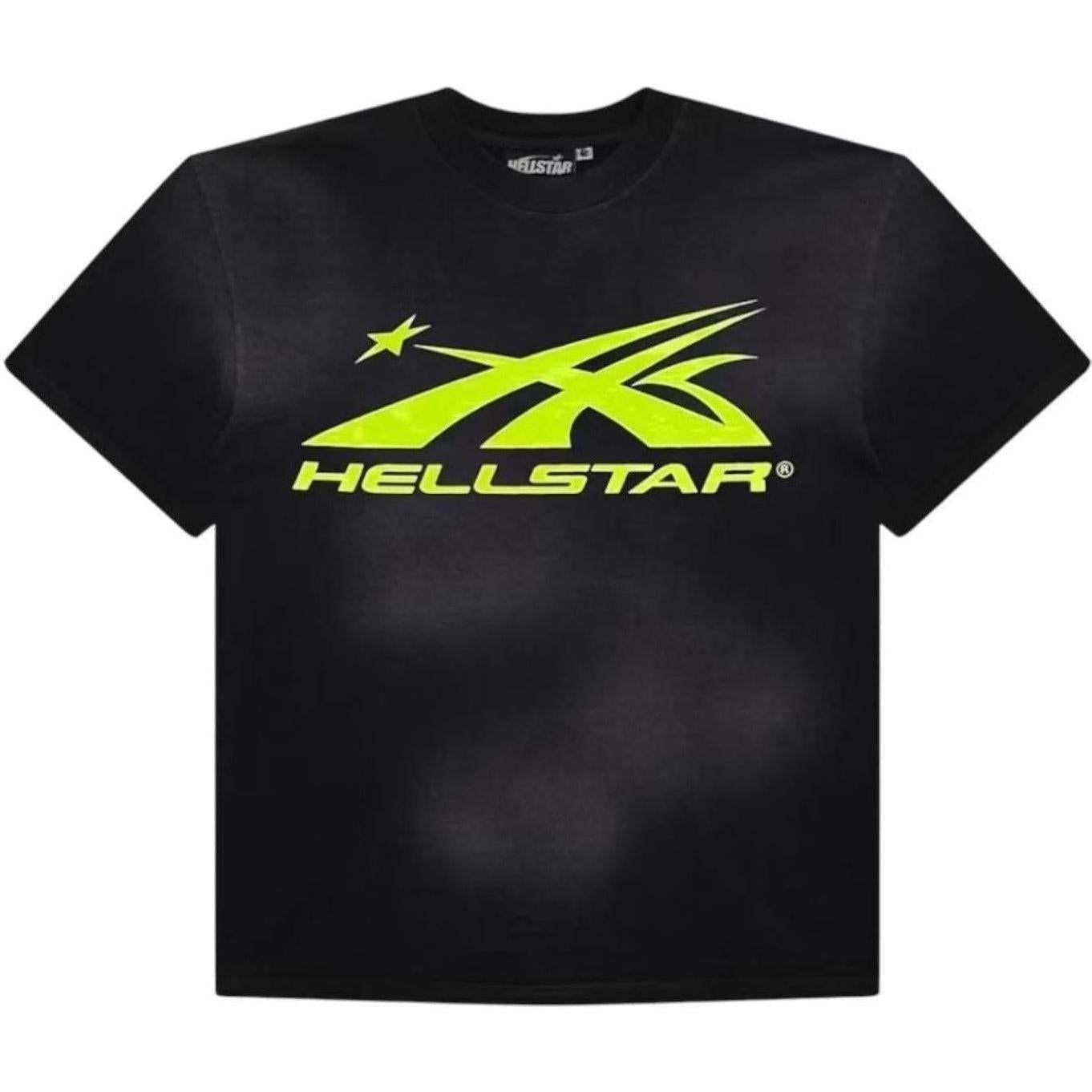 Hellstar Sports Core Logo Gel T-shirt Light Green