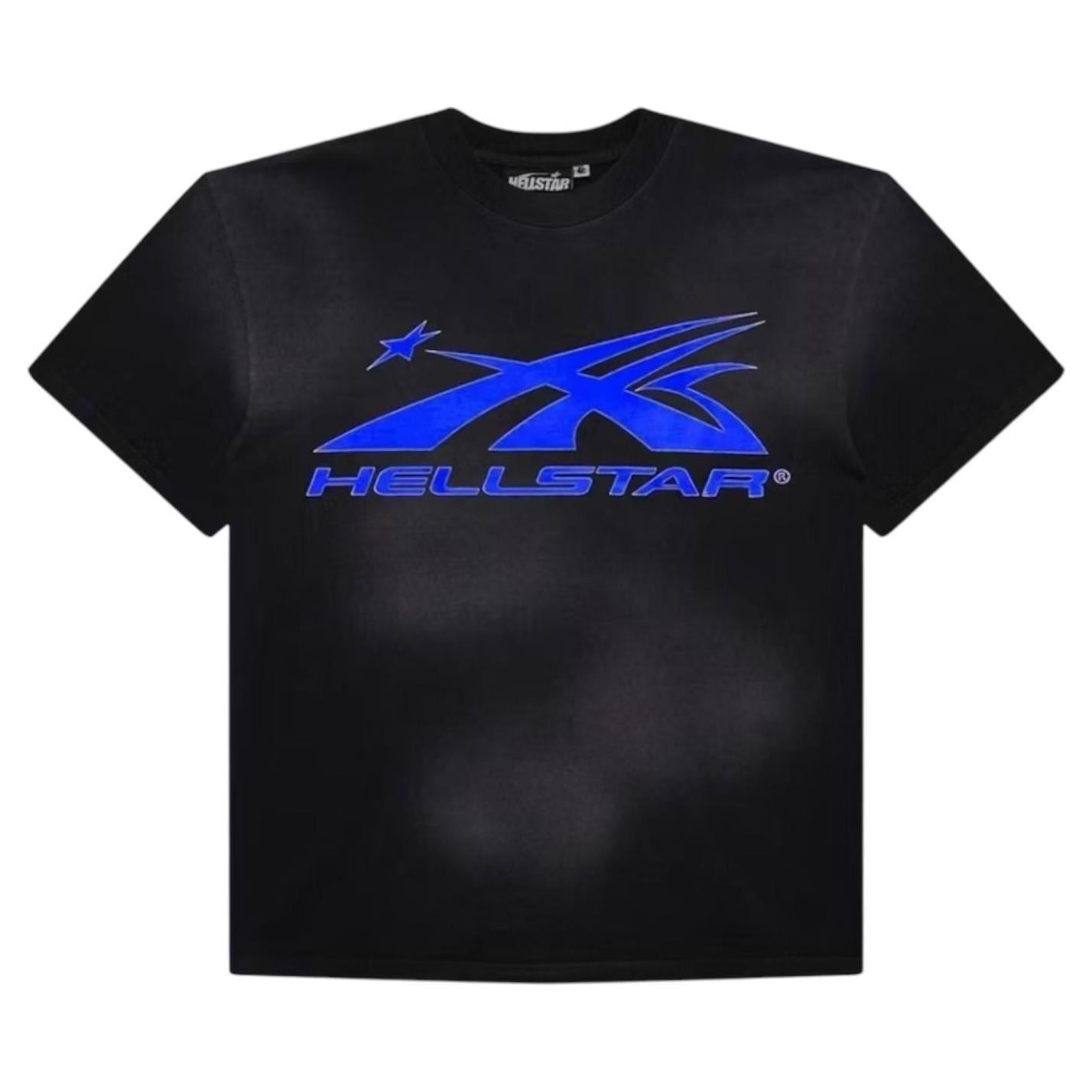 Hellstar Sports Core Logo Gel T-shirt Royal Blue