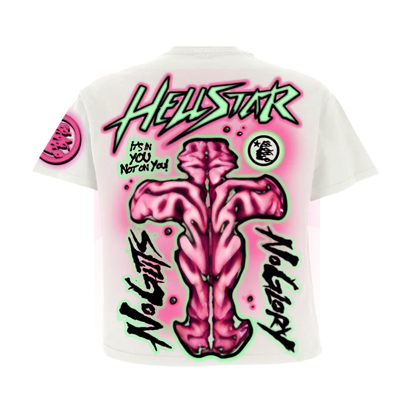 Hellstar Studios Capsule 10 No Guts No Glory T-Shirt White