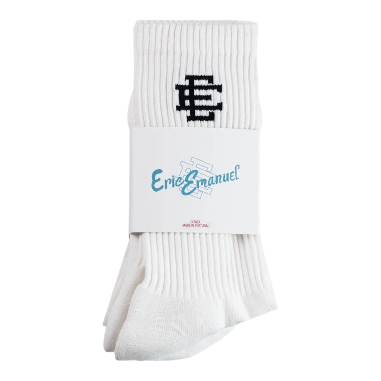 Eric Emanuel EE 3-Pack Socks White