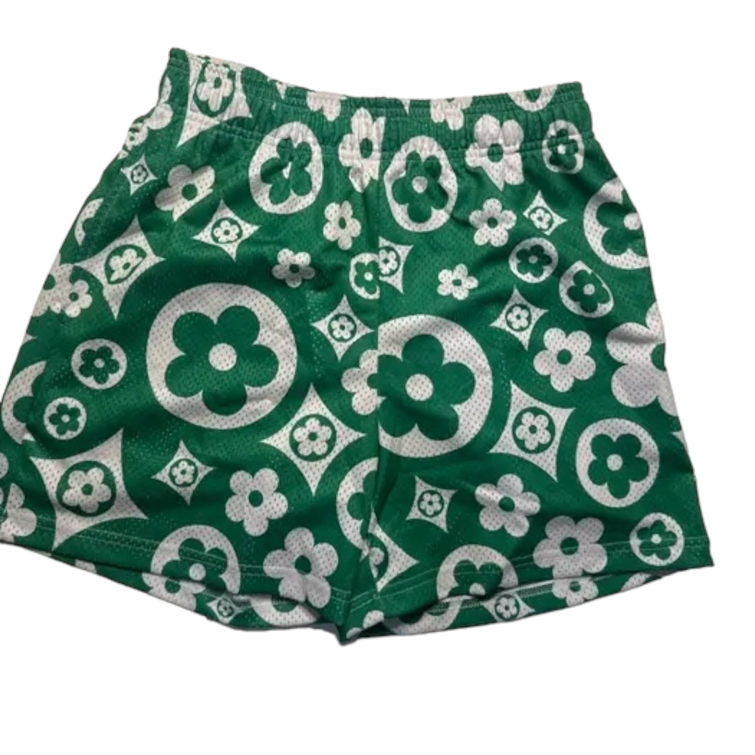 Bravest Studios Green Floral Shorts