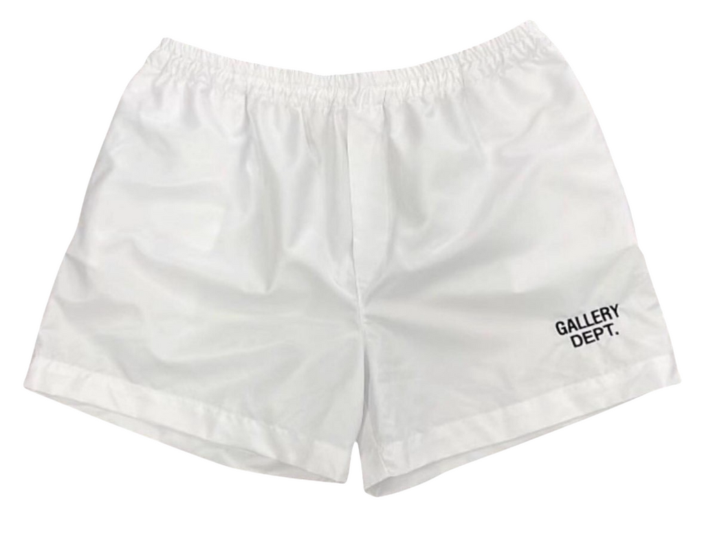 Eric Emanuel EE Printed Athletic Shorts - White, 12 Rise Shorts