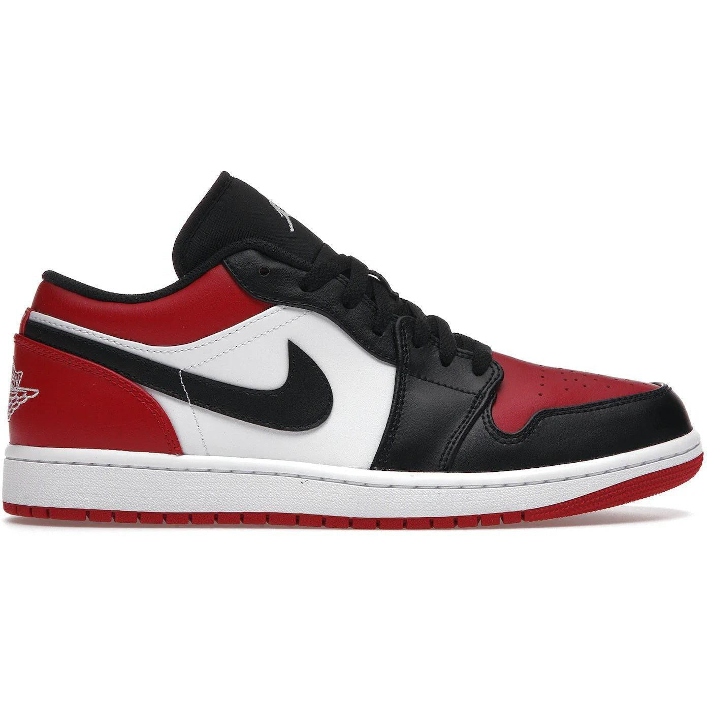 Jordan 1 Low Bred Toe