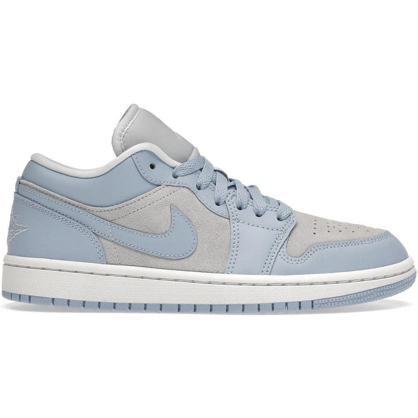 Jordan 1 Low Football Grey Aluminum (Women's)