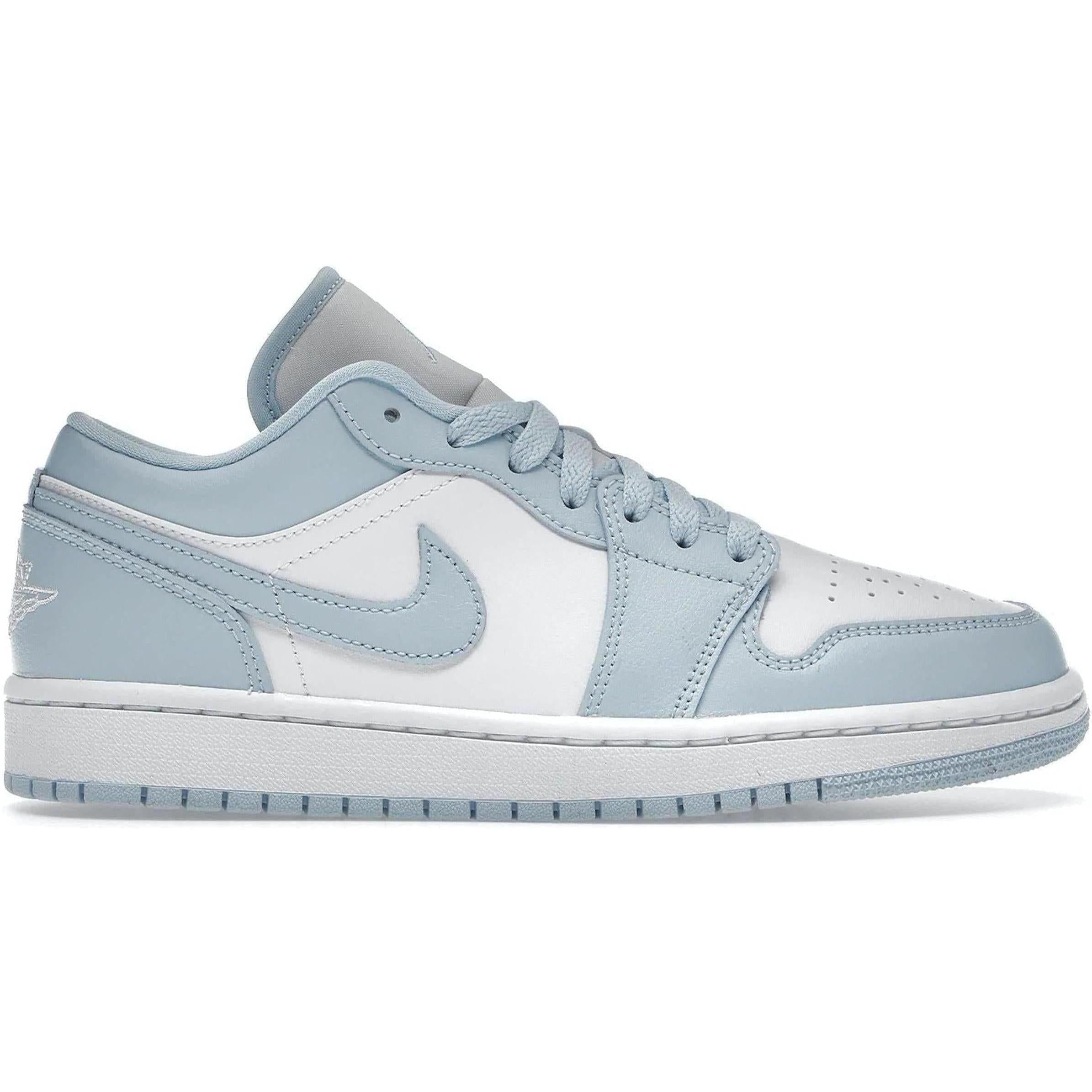 Jordan 1 Low White Ice Blue (Women's)