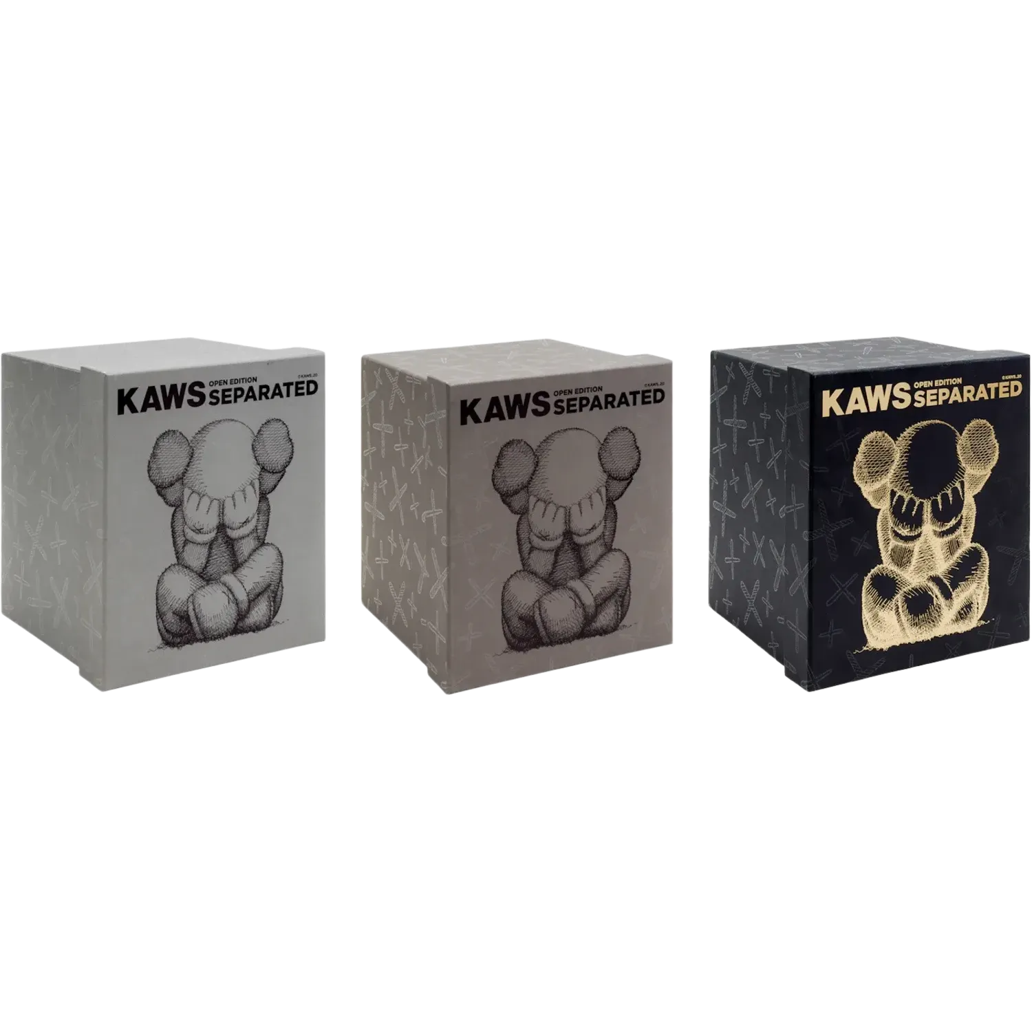 KAWS Separated Vinyl Figure Set
