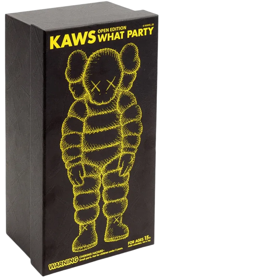 KAWS What Party Figure Yellow