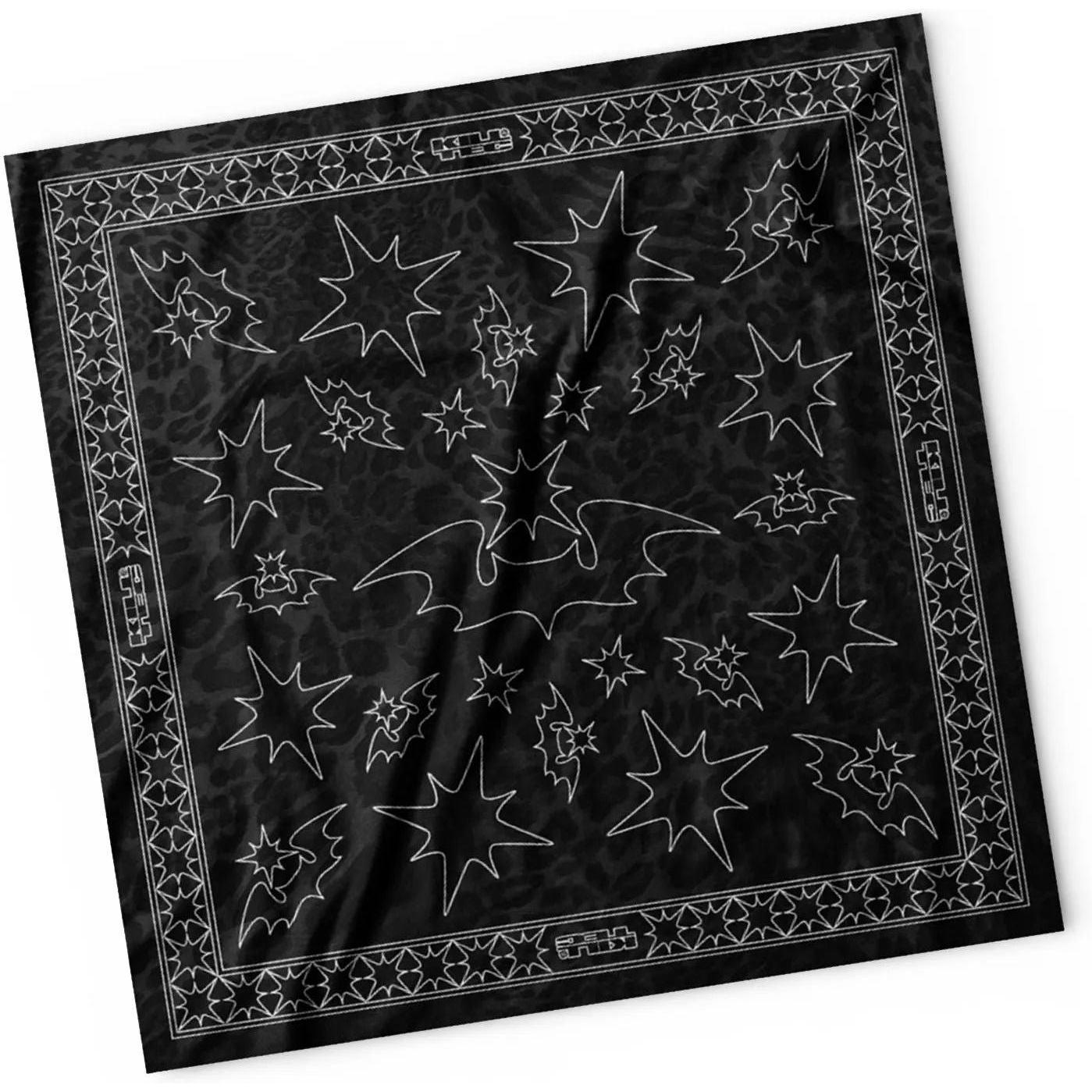 Killtec Black Leopard Bandana