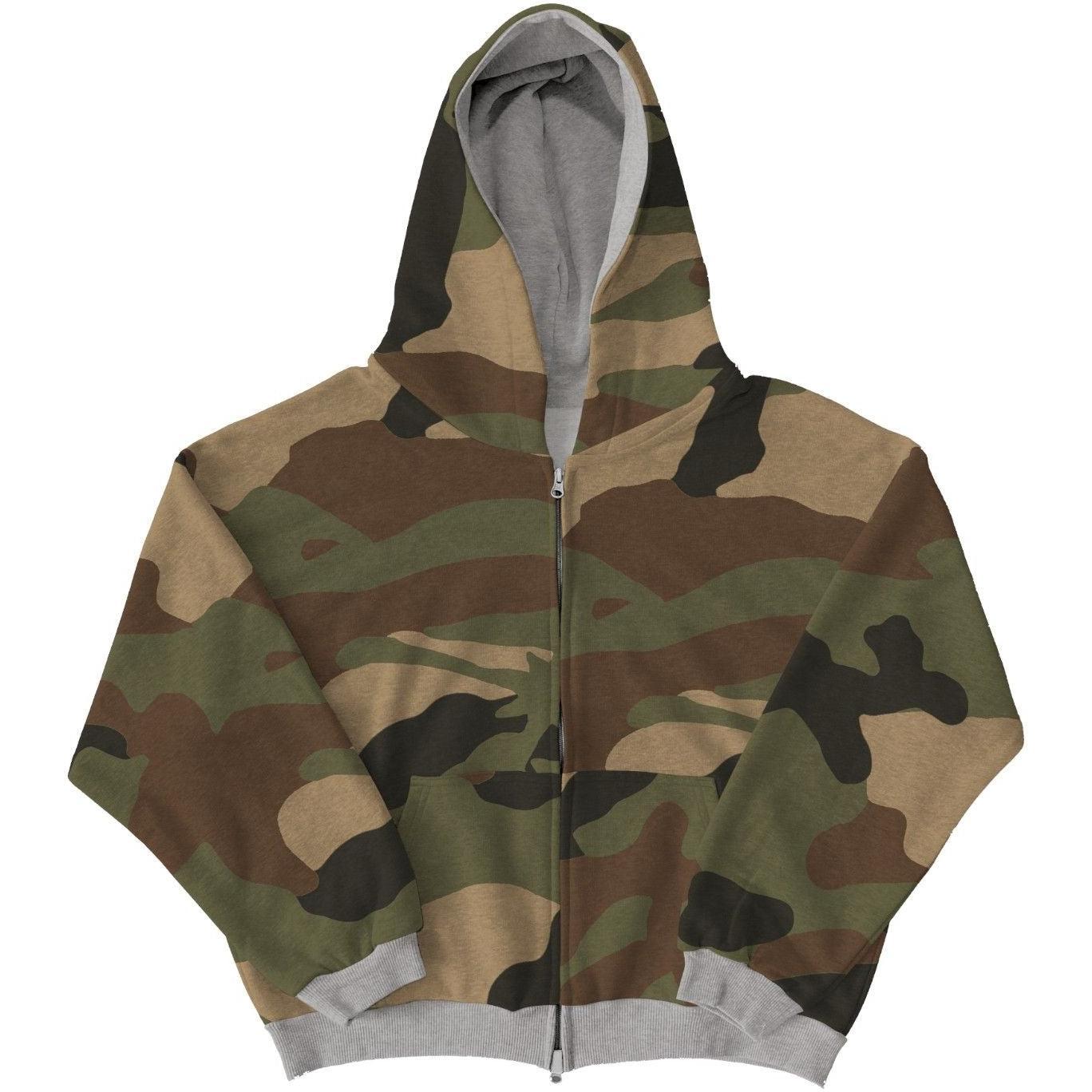 Killtec Reversible Camo Rhinestone Zip Up Hoodie
