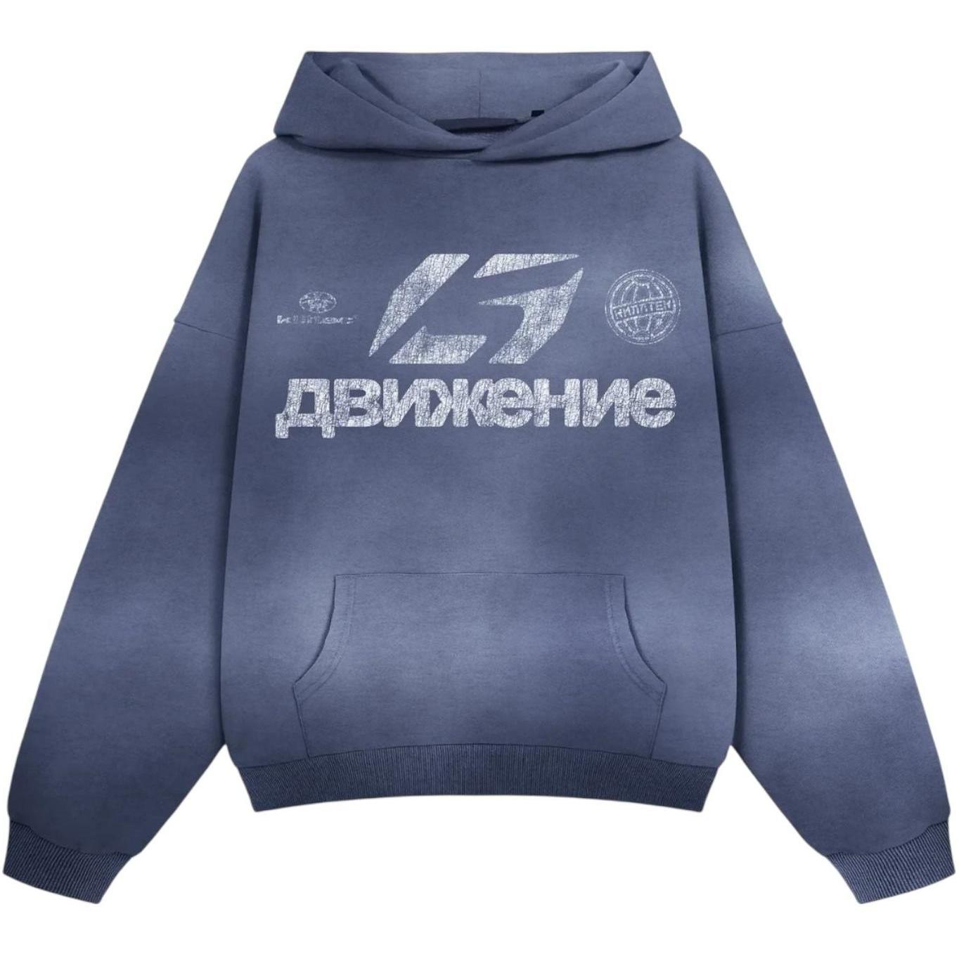 Killtec Russian Hoodie Washed Blue