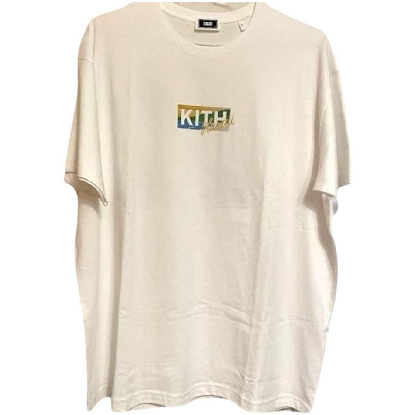 Kith Hawaii Box Logo Tee White