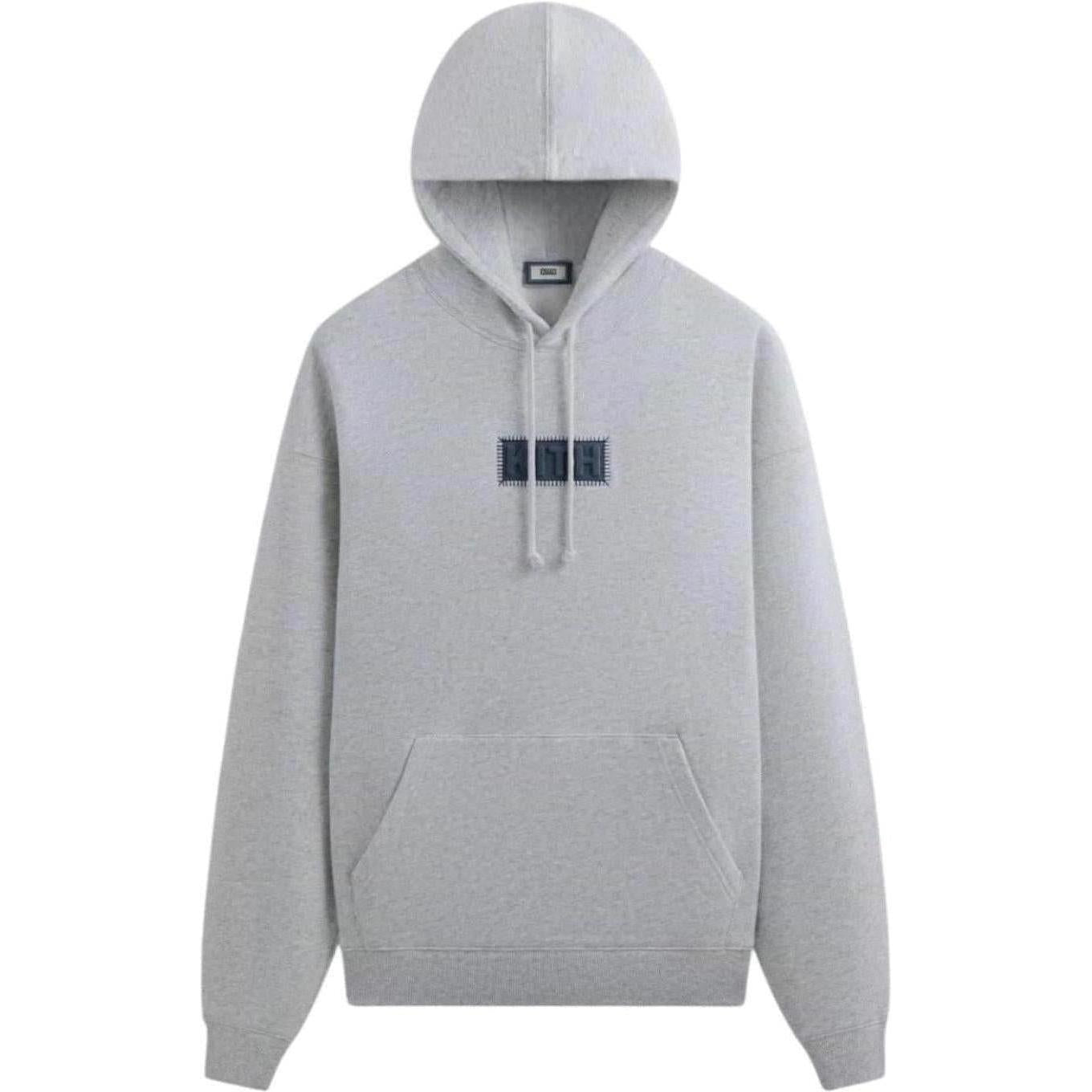 Kith Loyalty Box Logo Elevation Williams III Hoodie Light Heather Grey