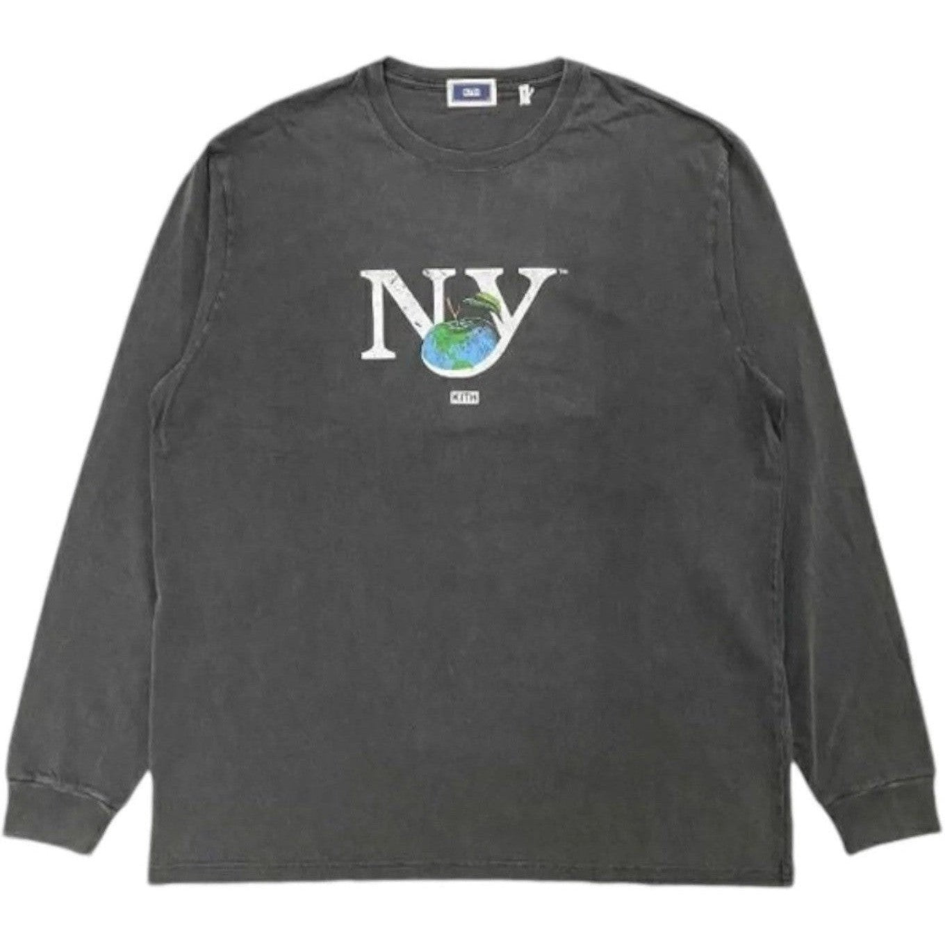 Kith NY Apple L/S T-Shirt Black