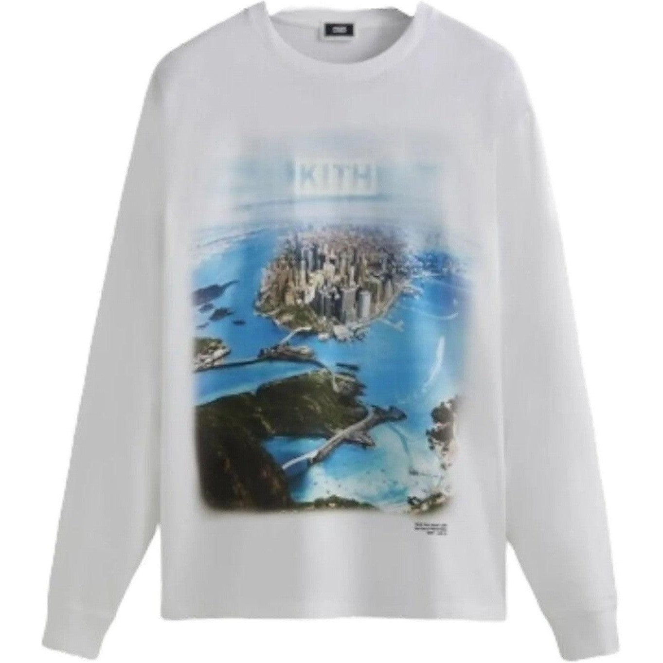 Kith South Ferry L/S T-Shirt White