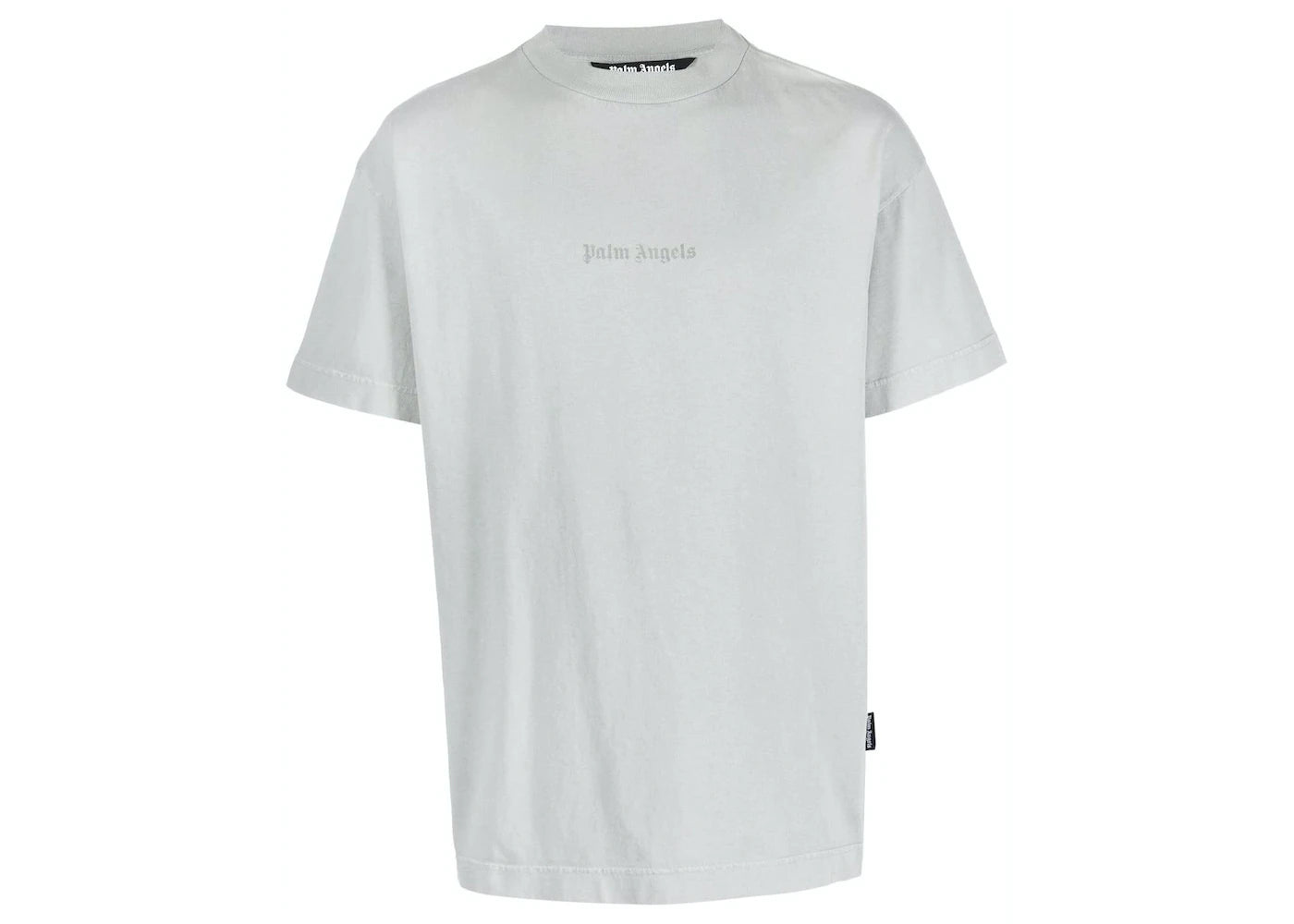 Palm Angels Reverse Logo T-Shirt Light Grey