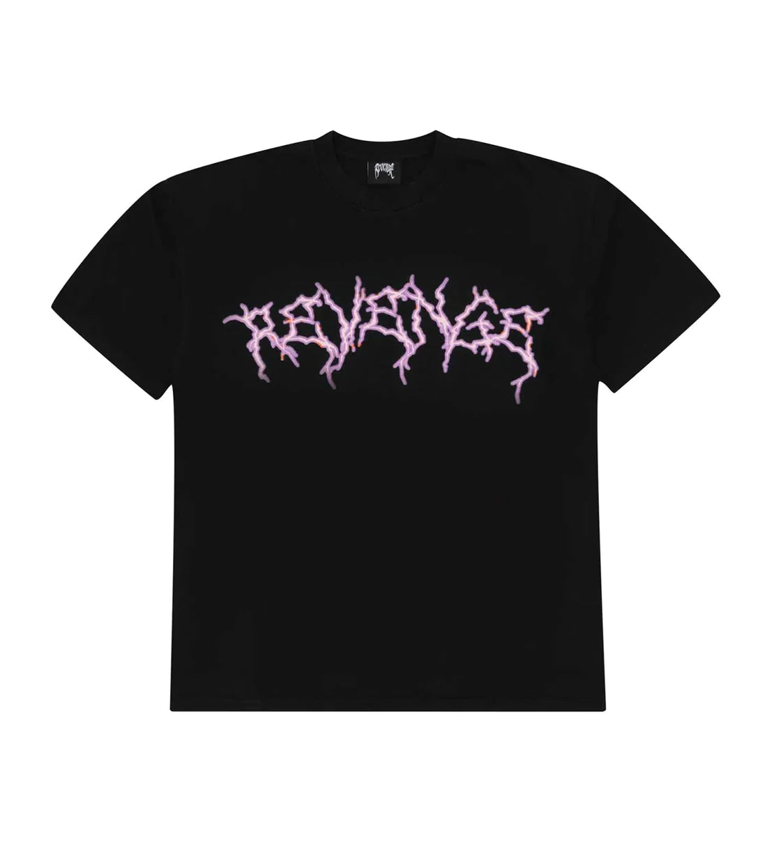 Revenge Lightning Anarchy T-Shirt Black