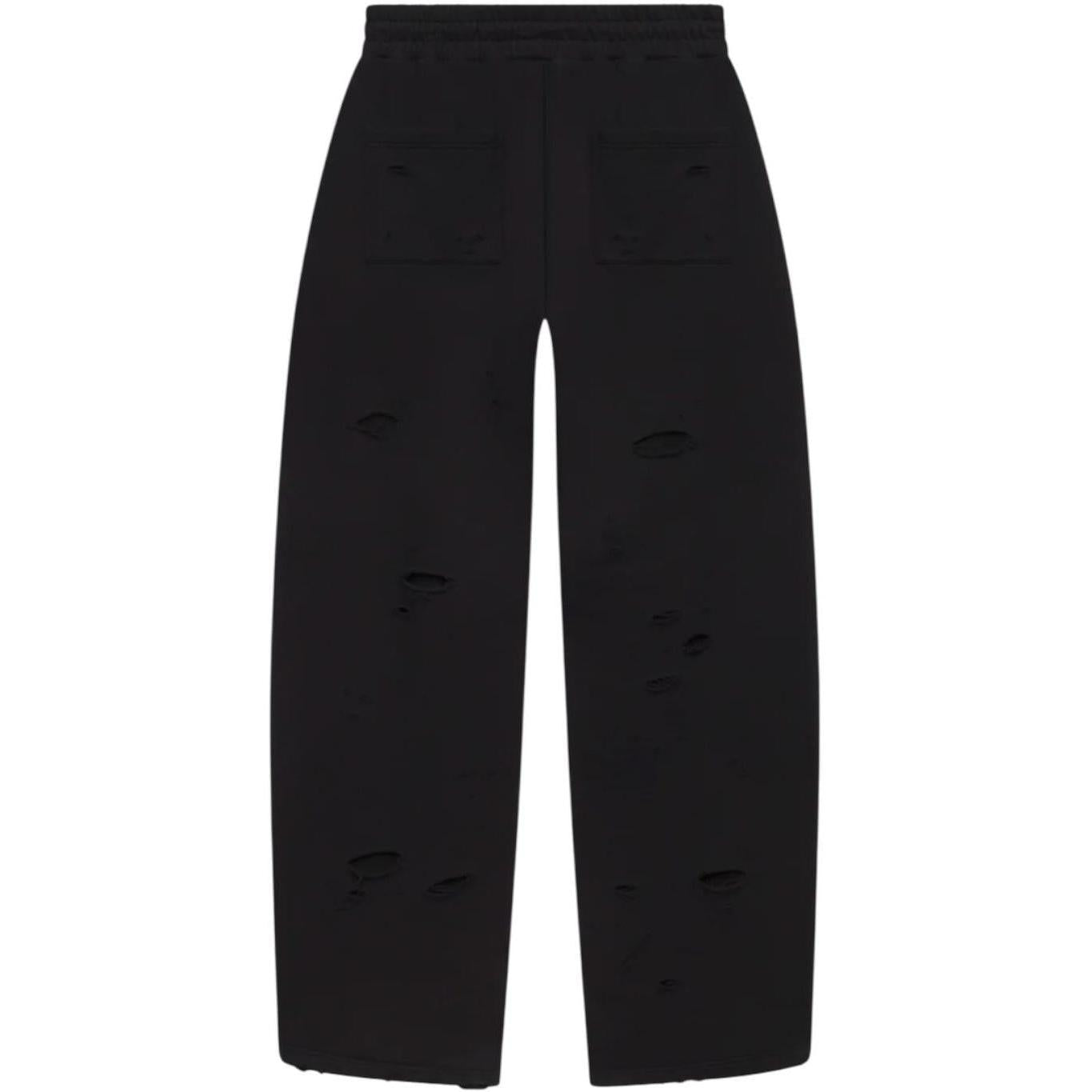 LostShdws DSTRY DBL Layer Logo Sweatpant Black