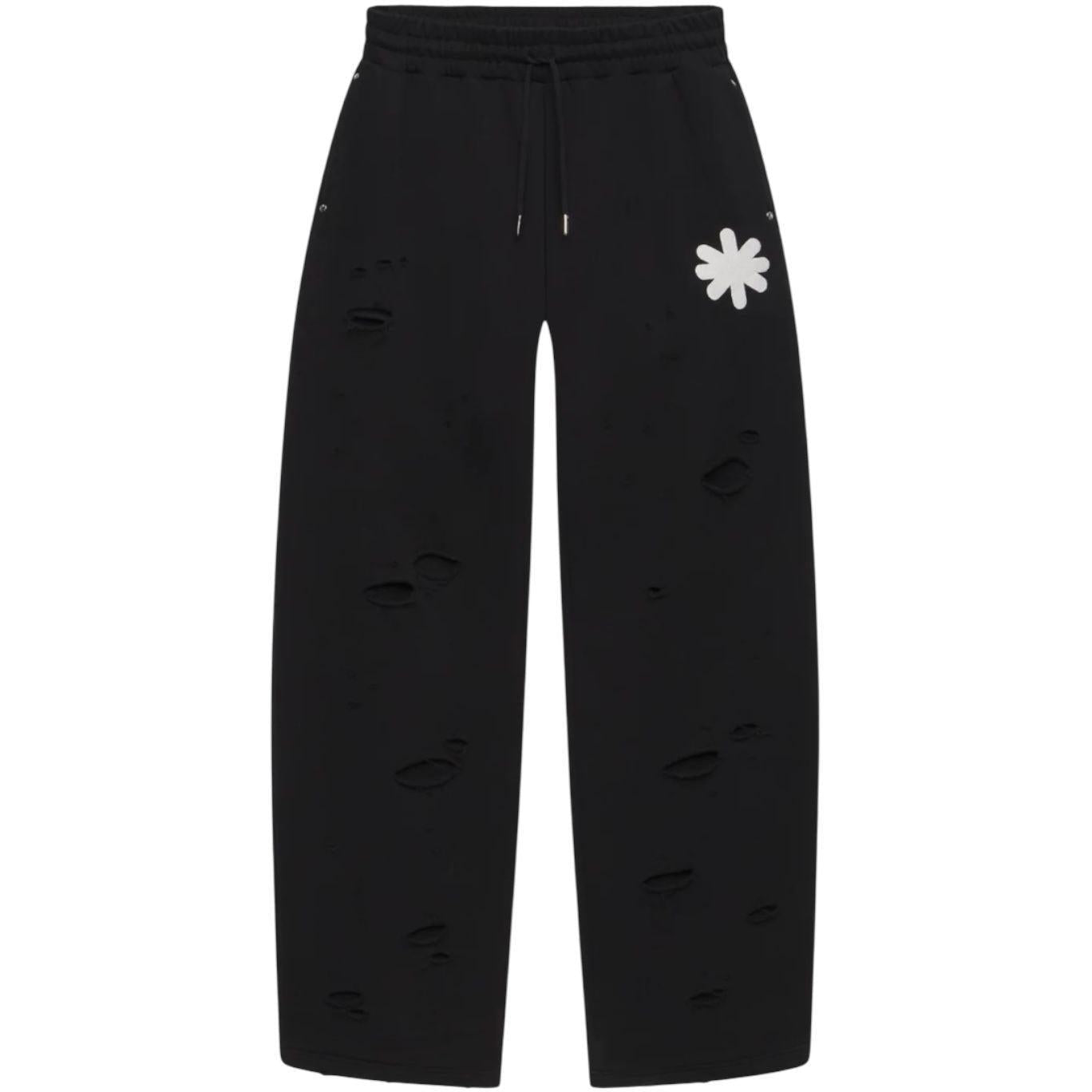 LostShdws DSTRY DBL Layer Logo Sweatpant Black