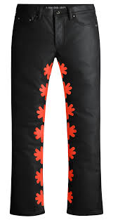 LostShdws Drkshdws Wax Pants Red