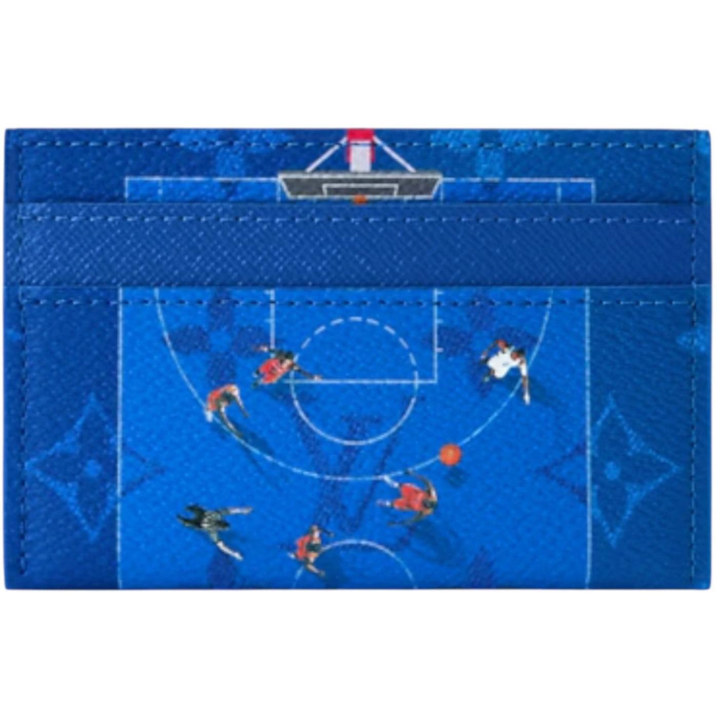 Louis Vuitton Basketball Double Card Case Basketball/Blue