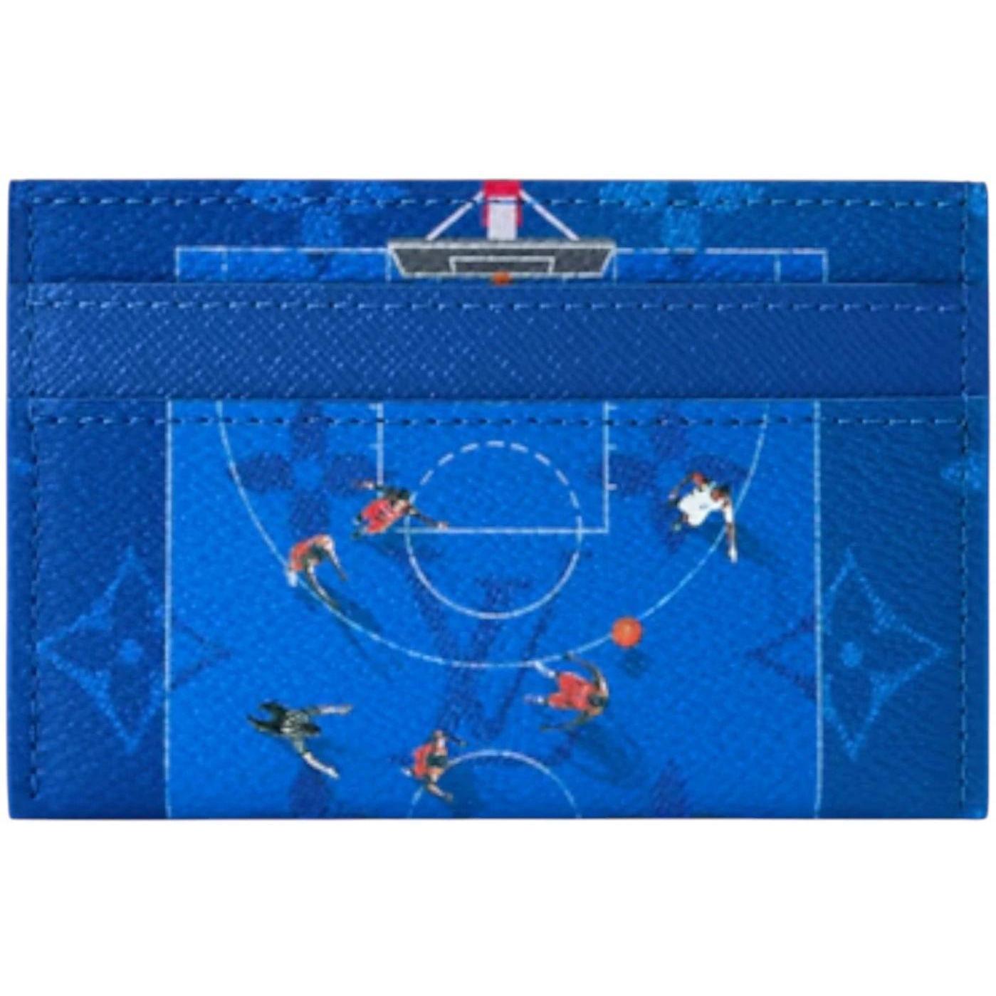 Louis Vuitton Basketball Double Card Case Basketball/Blue