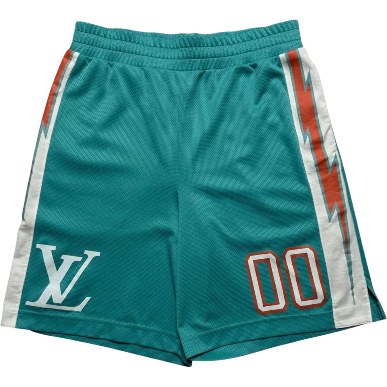 Louis Vuitton Sporty Jersey Bolt Short Mint Orange
