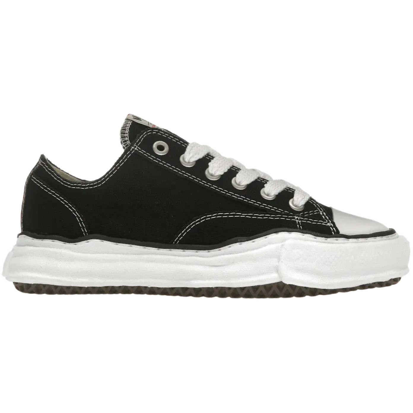 Maison Mihara Yasuhiro Peterson OG Sole Canvas Low Black