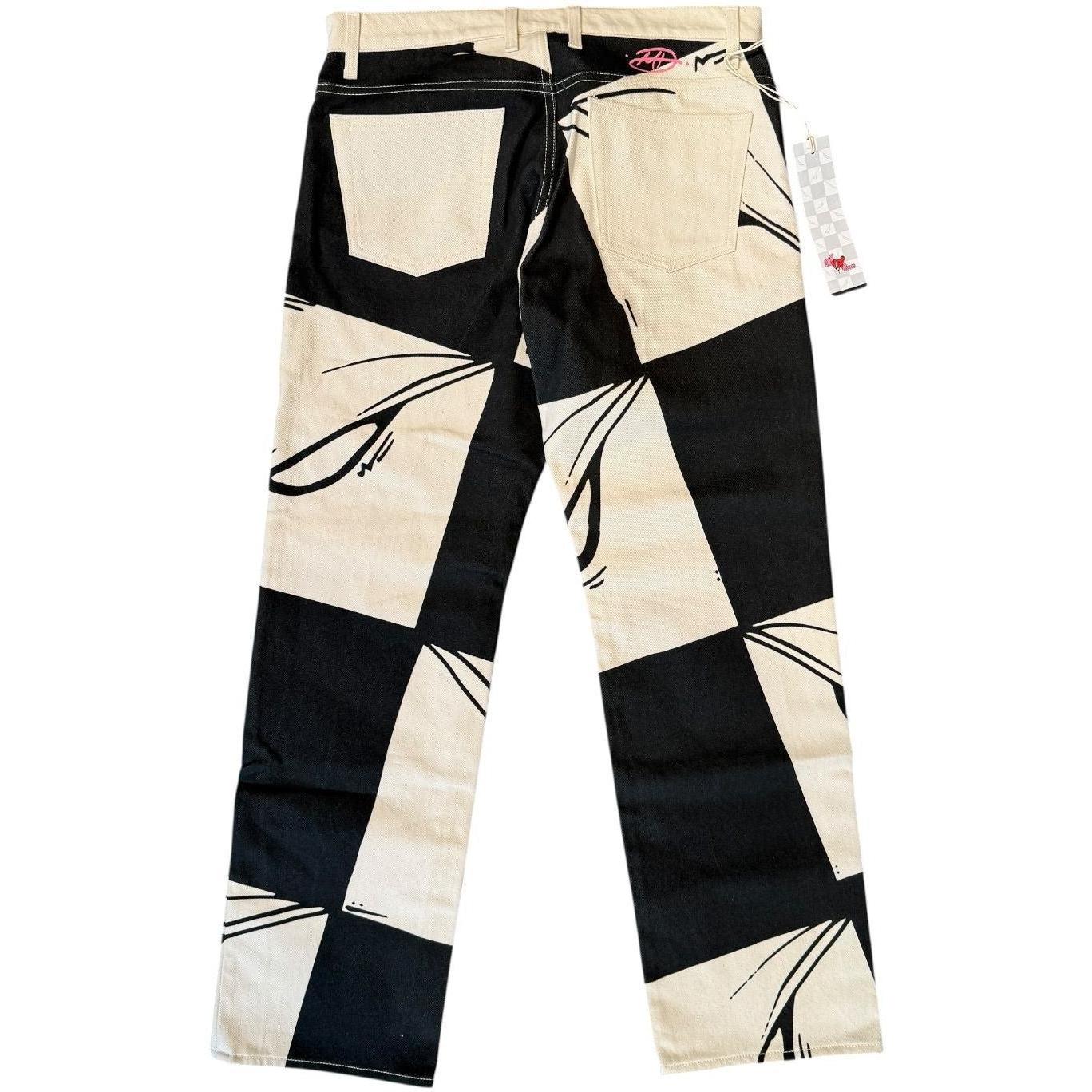 Matty Boy Anti Promo 99 Eyes Denim Pants