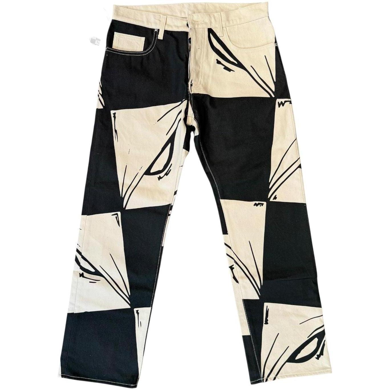 Matty Boy Anti Promo 99 Eyes Denim Pants