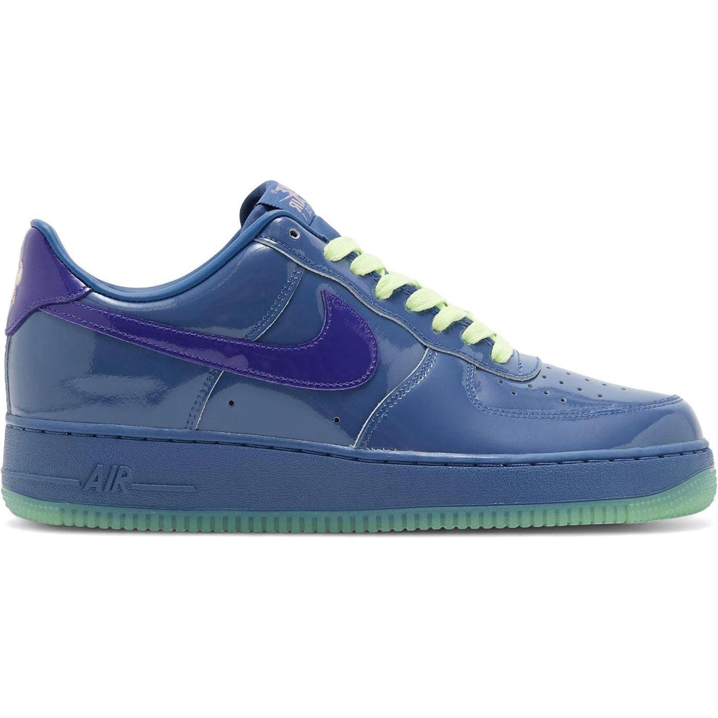 Nike Air Force 1 Low Patent Leather Mystic Navy Grape Ice