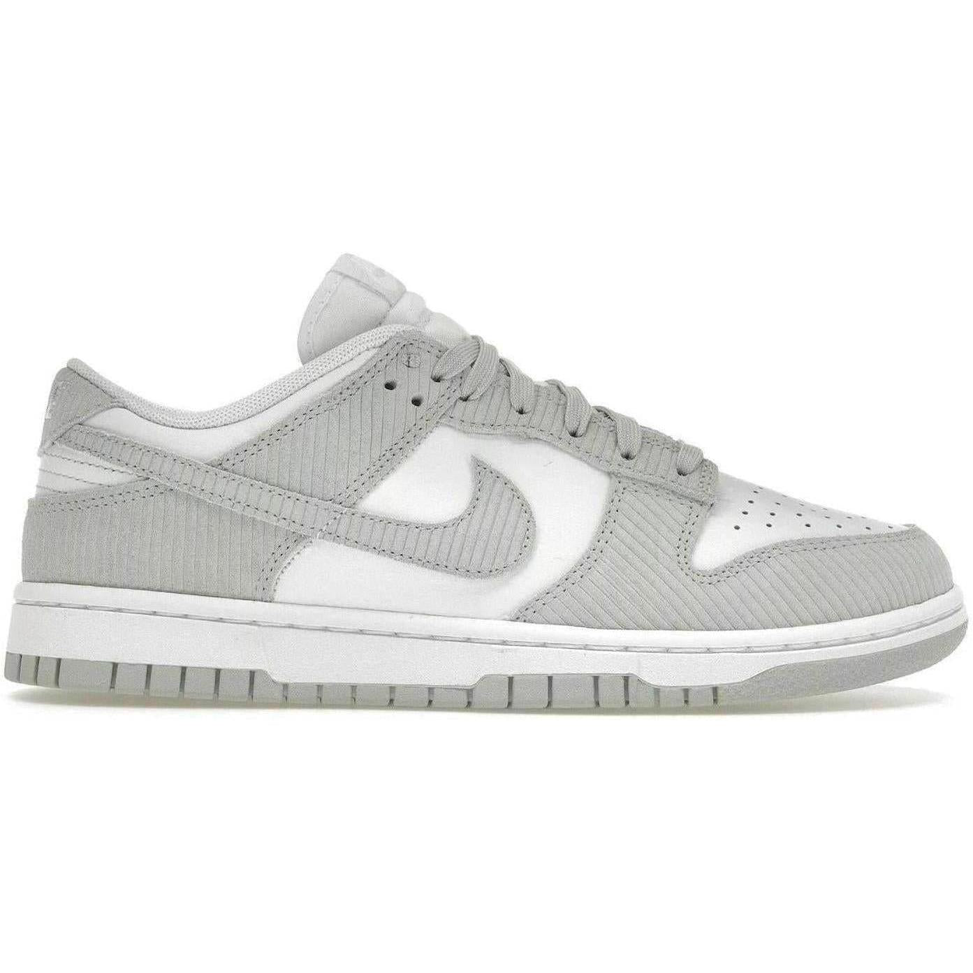 Nike Dunk Low Light Silver Corduroy (Women's)